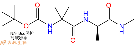 专肽生物产品二肽Boc-Aib-DAla-甲氨基化1352001-29-6