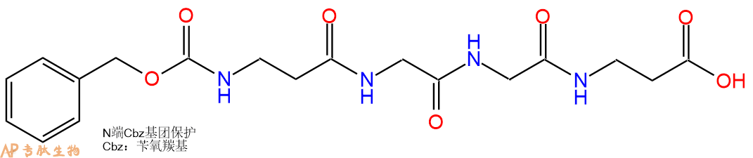 专肽生物产品四肽Cbz-&beta;Ala-Gly-Gly-&beta;Ala98859-73-5