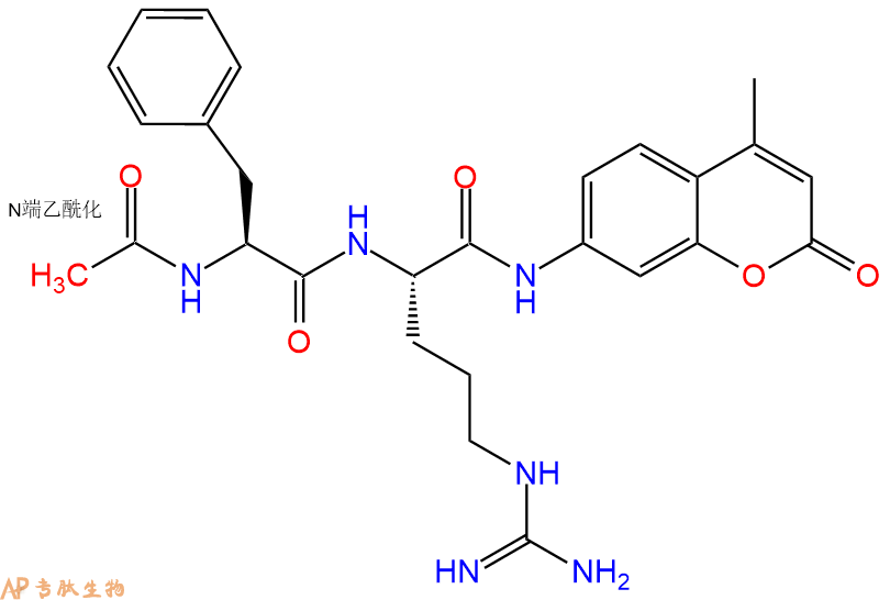 专肽生物产品二肽Ac-Phe-Arg-7-氨基-4-甲基香豆素177028-04-5