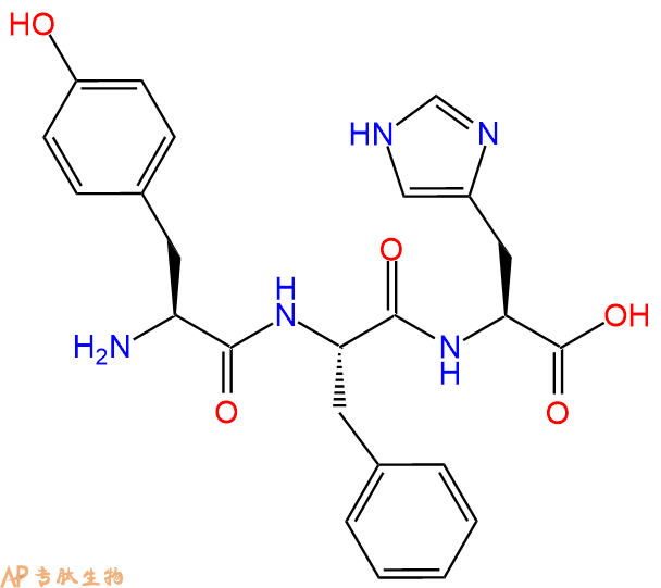 专肽生物产品三肽Tyr-Phe-His