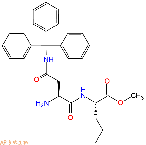 专肽生物产品二肽Asn(Trt)-Leu-甲酯化&middot;HCl