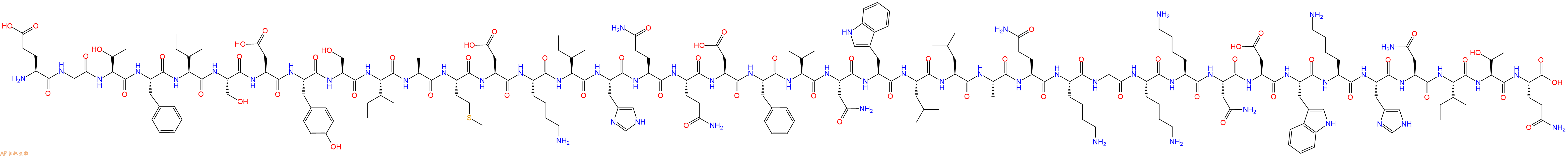专肽生物产品抑胃肽Gastric Inhibitory Polypeptide (3-42) (human)、GIP (3-42) (Human)1802086-25-4