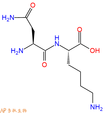 专肽生物产品H2N-Asn-Lys-COOH