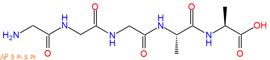 专肽生物产品五肽Gly-Gly-Gly-Ala-Ala139964-63-9