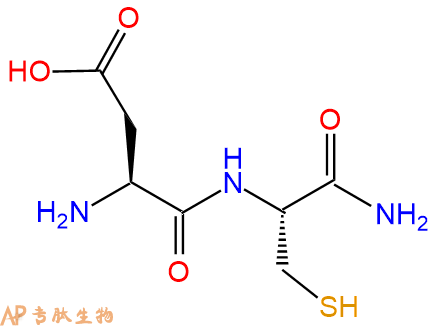 专肽生物产品二肽Asp-Cys-NH2
