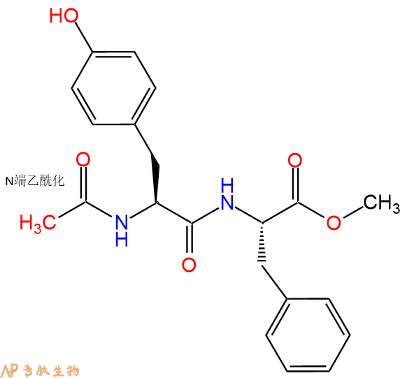 专肽生物产品二肽AC-TYR-PHE-甲酯化19898-34-1