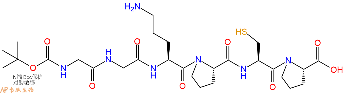 专肽生物产品六肽Boc-Gly-Gly-OPCP68560-42-9