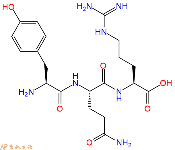 专肽生物产品三肽Tyr-Gln-Arg
