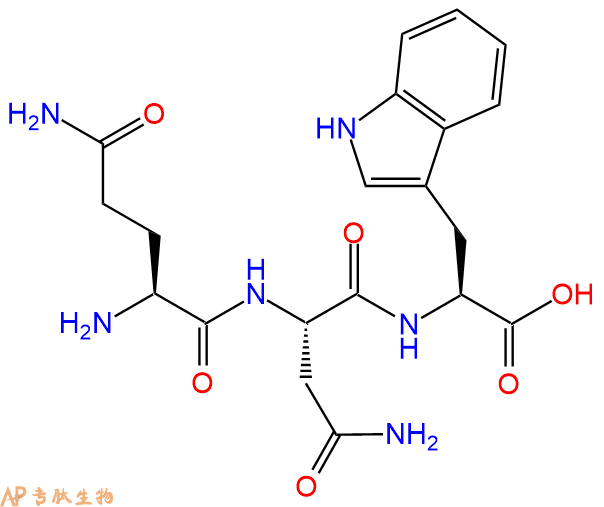 专肽生物产品三肽Gln-Asn-Trp