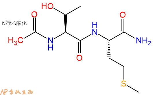 专肽生物产品二肽Ac-Thr-Met-NH2