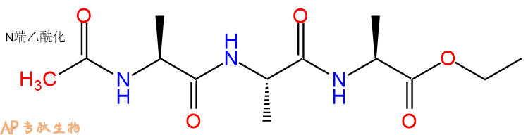 专肽生物产品三肽Ac-Ala-Ala-Ala-乙酯化5686-38-4