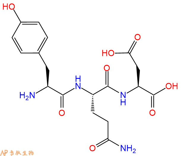 专肽生物产品三肽Tyr-Gln-Asp