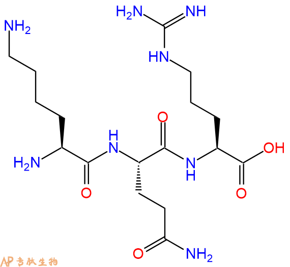 专肽生物产品三肽Lys-Gln-Arg