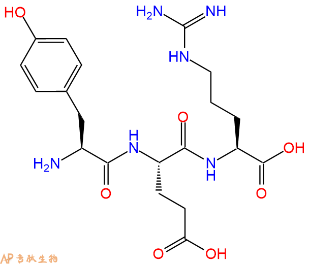 专肽生物产品三肽Tyr-Glu-Arg
