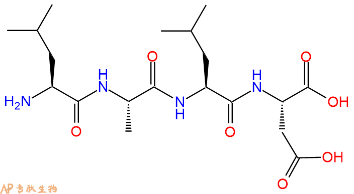 专肽生物产品四肽Leu Ala Leu Asp221905-03-9