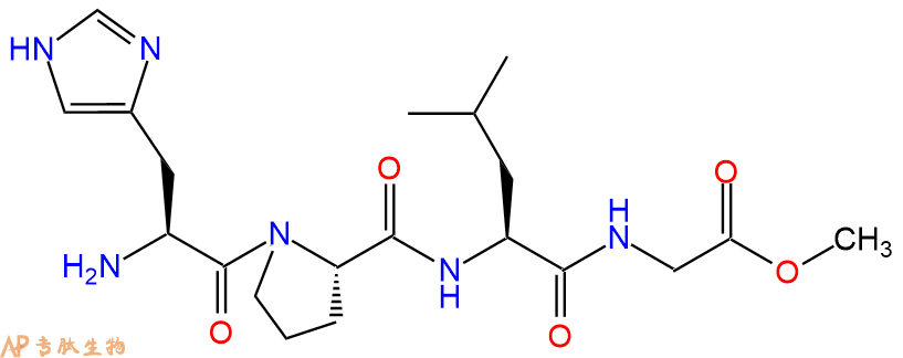 专肽生物产品四肽His-Pro-Leu-Gly-甲酯化945265-33-8