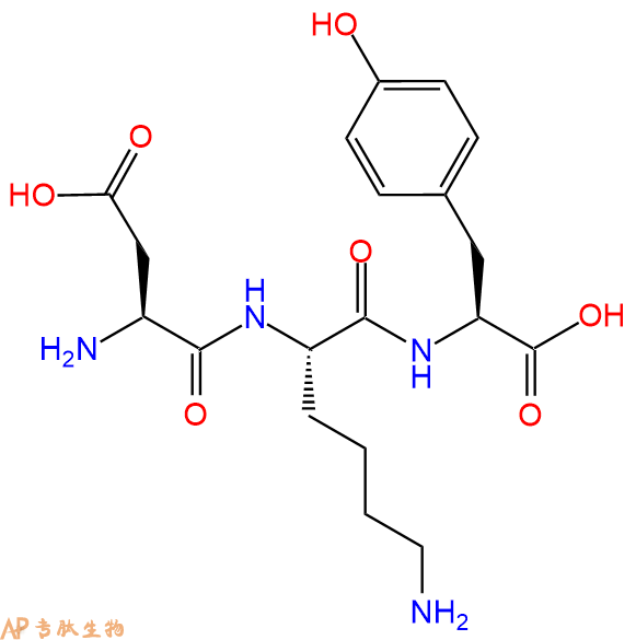 专肽生物产品三肽Asp-Lys-Tyr
