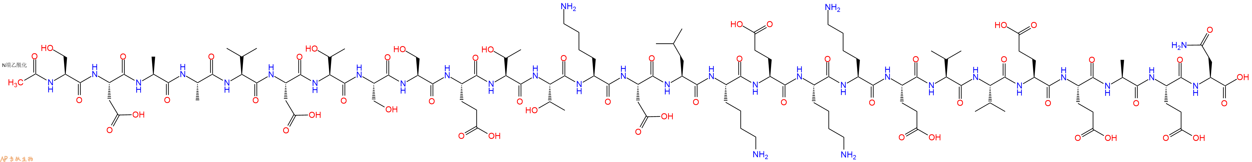 专肽生物产品胸腺法新杂质N