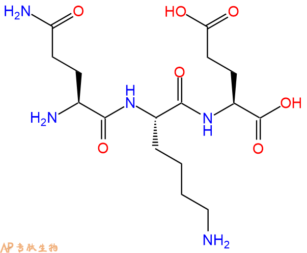 专肽生物产品三肽Gln-Lys-Glu
