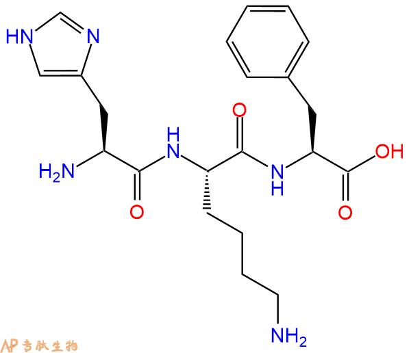 专肽生物产品三肽His-Lys-Phe