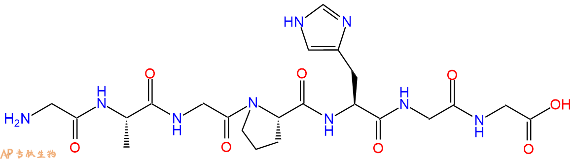 专肽生物产品七肽GAGPHGG1352411-18-7