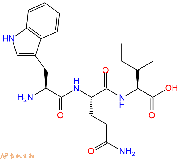 专肽生物产品三肽Trp-Gln-Ile