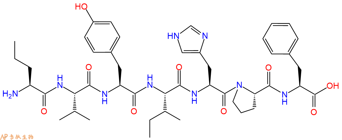 专肽生物产品七肽Nva-VYIHPF51988-72-8