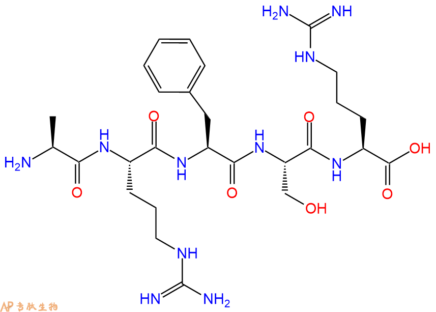 专肽生物产品五肽Ala-Arg-Phe-Ser-Arg1355048-50-8