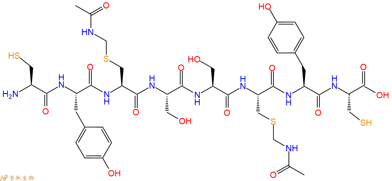专肽生物产品八肽CY-C(Acm)-SS-C(Acm)-YC1597410-31-5