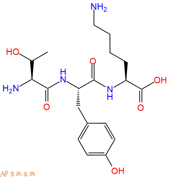 专肽生物产品三肽Thr-Tyr-Lys158052-68-7