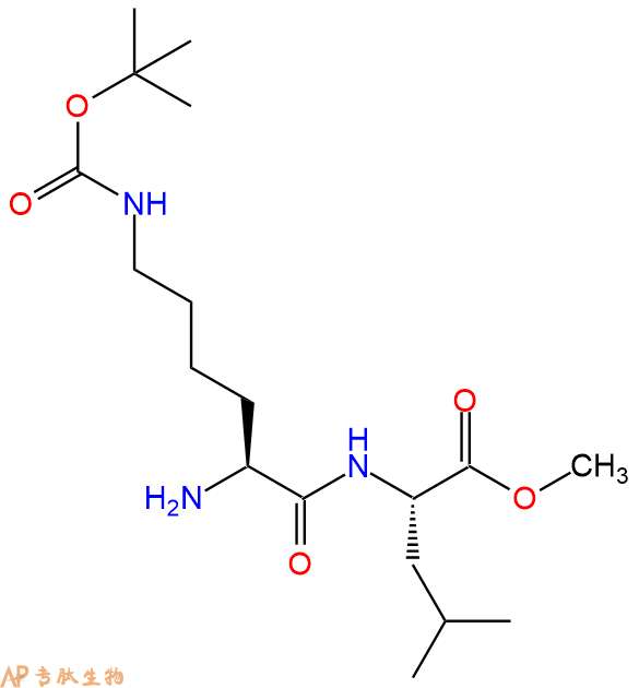 专肽生物产品二肽Lys(Boc)-Leu-甲酯化·HCl