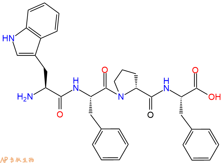 专肽生物产品四肽Trp-Phe-DPro-Phe1247014-64-7