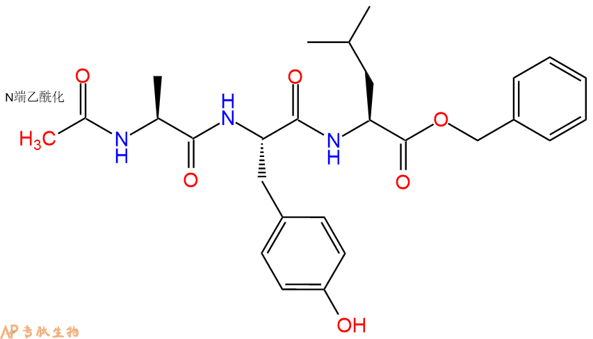 专肽生物产品三肽Ac-Ala-Tyr-Leu-苄酯化114658-53-6
