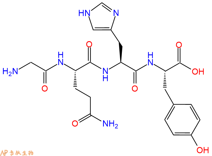 专肽生物产品四肽Gly-Gln-His-Tyr109531-94-4