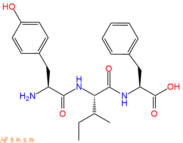 专肽生物产品三肽Tyr-Ile-Phe