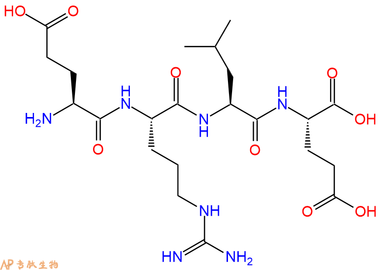 专肽生物产品四肽Glu-Arg-Leu-Glu132737-24-7