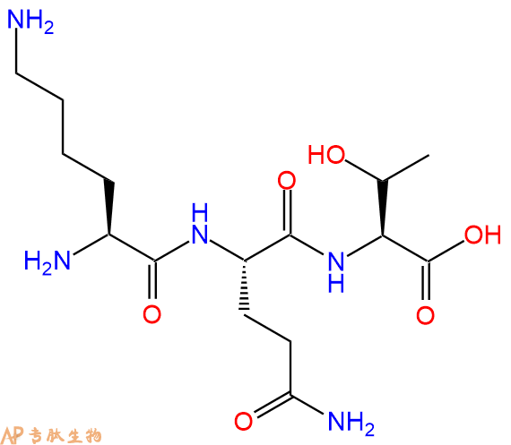 专肽生物产品三肽Lys-Gln-Thr