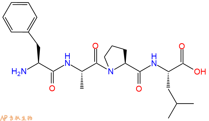 专肽生物产品四肽Phe-Ala-Pro-Leu154485-31-1
