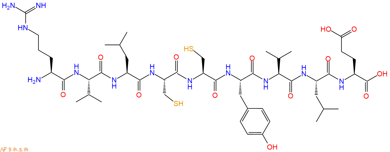 专肽生物产品九肽RVLCCYVLE310412-06-7