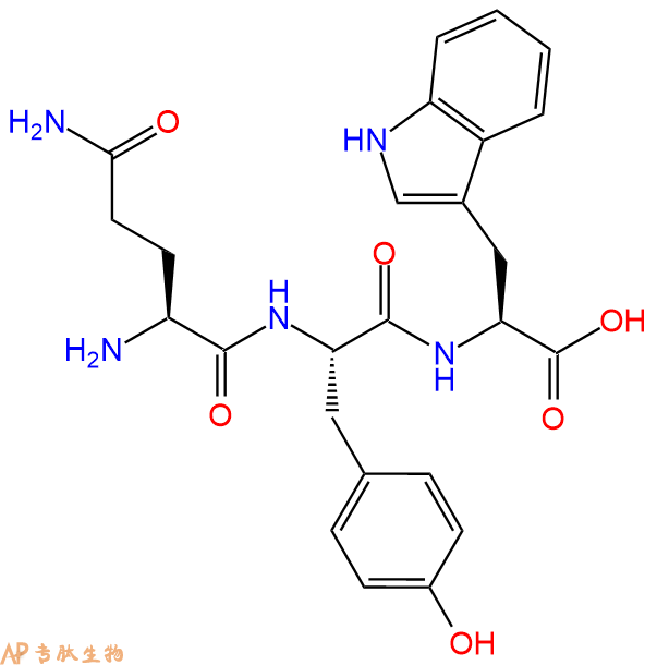 专肽生物产品三肽Gln-Tyr-Trp
