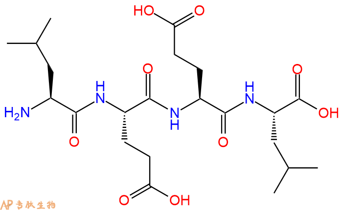 专肽生物产品四肽Leu-Glu-Glu-Leu72903-28-7