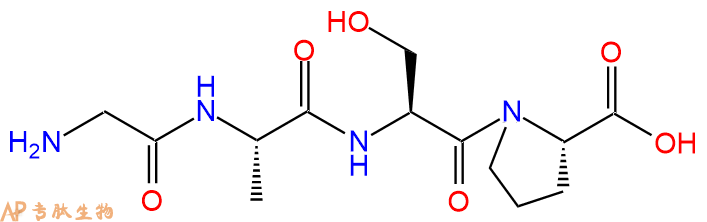 专肽生物产品四肽Gly-Ala-Ser-Pro73546-02-8