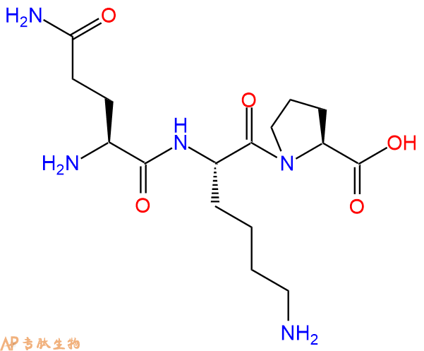 专肽生物产品三肽Gln-Lys-Pro