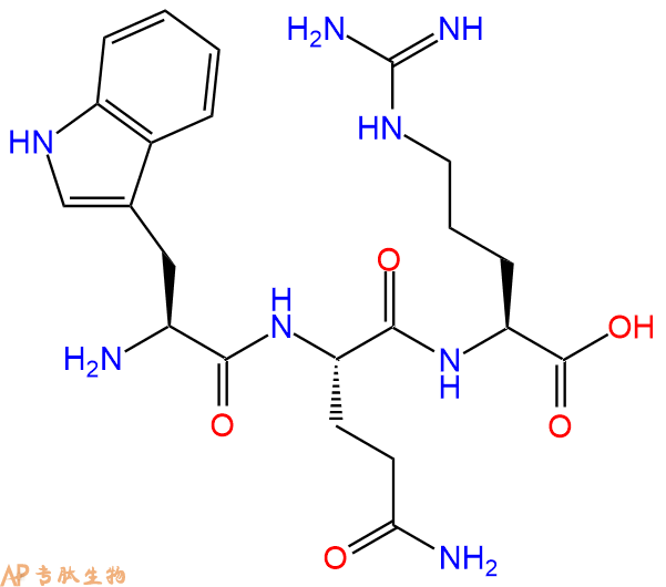 专肽生物产品三肽Trp-Gln-Arg