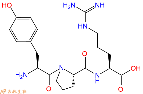 专肽生物产品三肽Tyr-Pro-Arg