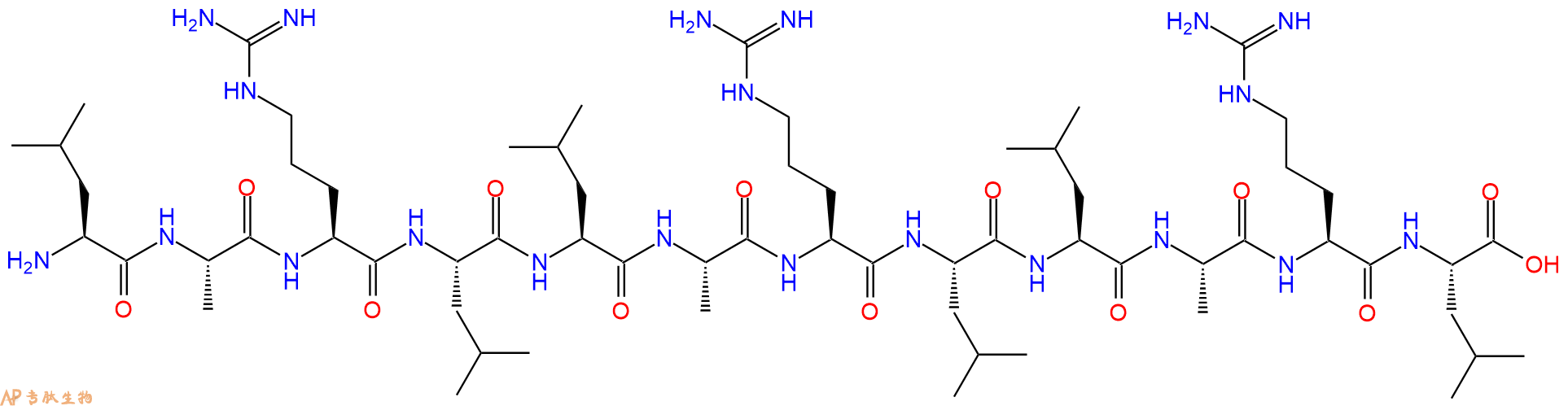 专肽生物产品循环肽(Leu-Ala-Arg-Leu)3381164-80-3