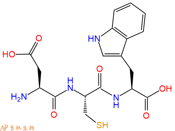 专肽生物产品三肽Asp-Cys-Trp