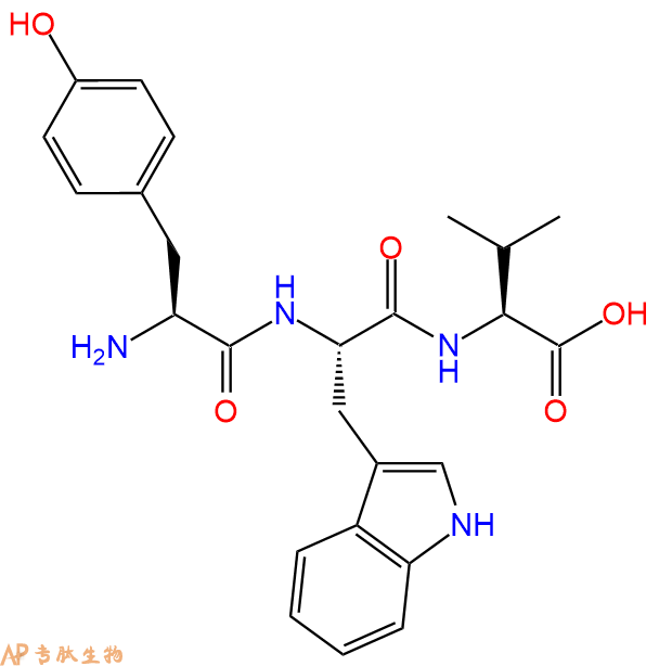 专肽生物产品三肽Tyr-Trp-Val