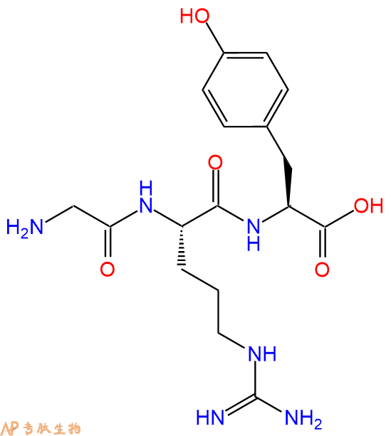 专肽生物产品三肽Gly-Arg-Tyr