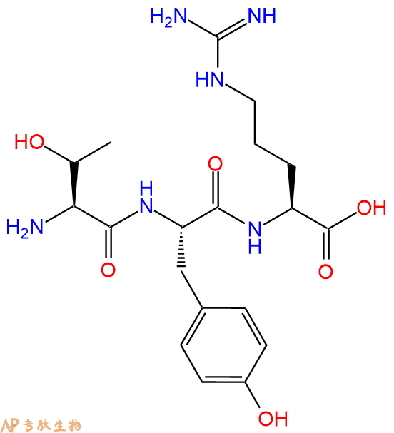 专肽生物产品三肽Thr-Tyr-Arg